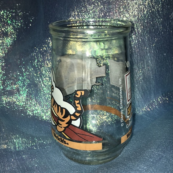 3/$15 Vintage 1997 Disney Pooh’s Grand Adventure Welch’s Jelly Jar Glass #4 - Picture 2 of 5